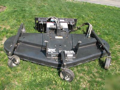 bobcat skid steer lawn mower|brush mower attachment for bobcat.